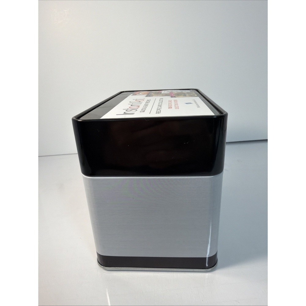 NEW INSTANT POT Official Quick & Easy Recipes 100 Recipe Cards Cookbook Box Tin - Picture 2 of 9